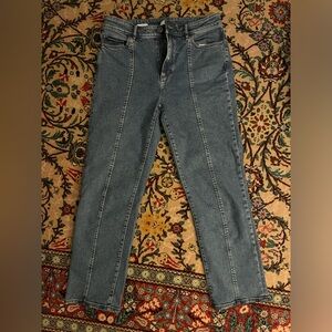 LOFT curvy straight jeans size 4-worn once!!